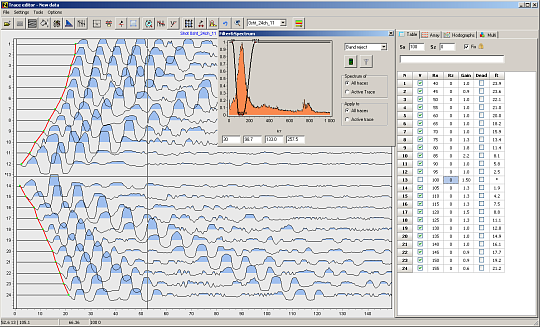 ZondST3d — 3D seismotomography interpretation (refracted waves)